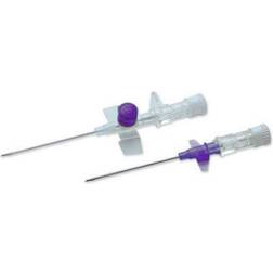 26g Violet 0.75 inch Terumo Versatus Winged and Ported IV Cannula