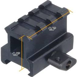 UTG 3-Slot Hi-Profile Compact Riser Mount