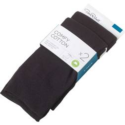 Pierre Robert 2-pack Relax Eco Socks Black 37/40