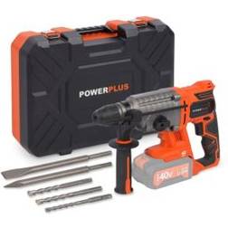 PowerPlus Borehammer med 5 dele UDEN