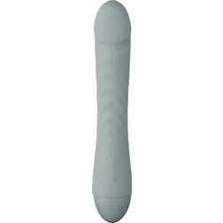 Amaysin Ribbed Dildo Vibrator Blå