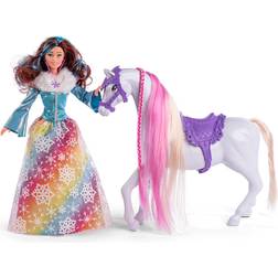 Judith Rainbow Princess Doll with Horse