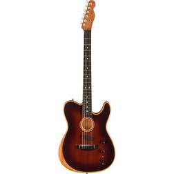 Fender American Acoustasonic Telecaster All-Mahogany, Bourbon Burst