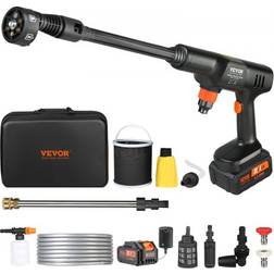 VEVOR 21V Sladdlös Batteridriven Högtryckstvätt 652 PSI