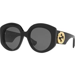 Gucci Femme Sunglass GG1308S - Couleur de Lentille Gris