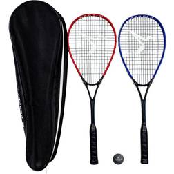 Perfly Squashschläger-Set Wallbreaker 155g 1 Ball mit Rotem Punkt