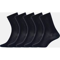 JBS Bambu, Strumpor, 5-pack, Navy Pojkar 27-30
