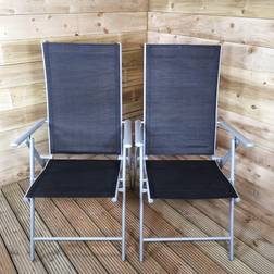 Samuel Alexander 2 Position High Back Garden Dining Chair