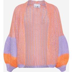 Noella Liana Knit Cardigan Lilac/Apricot Mix