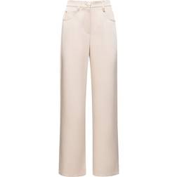 Brunello Cucinelli Weite Hose Weiß