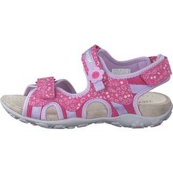 Geox Girls Jr Sandal Roxanne C Open Toe - Pink/Fuchsia/Lilac