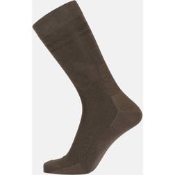 Egtved Bambus Socken - Braun Gepunktet