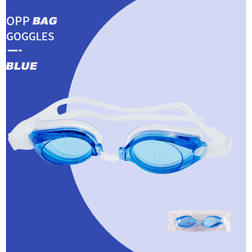 Shein 1pc High-grade Pc Lens Swimming Goggles With Dual Sealing Ring, Elastic Silicone Strap, Comfortable Fit, Waterproof, Unisex