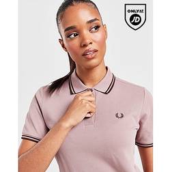 Fred Perry Twin Tipped Polo - Dark Pink