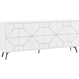 Homitis Dune White Skænk 184x78cm