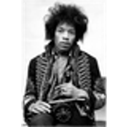 Malerifabrikken Jimi Hendrix Black Poster