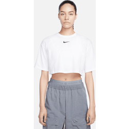 Nike Kort Sportswear-T-shirt til kvinder hvid EU 52-54