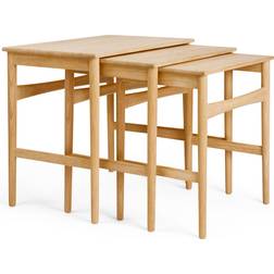 Carl Hansen & Søn CH004 Oiled Oak Nesting Table