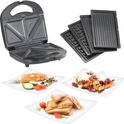 Rosenstein & Söhne 3in1 Sandwich Maker