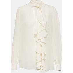 Dolce & Gabbana Georgette blouse with ruches