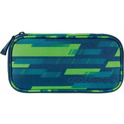 Coocazoo Lime Stripe Pencil Case