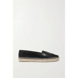 Saint Laurent Espadrillas De Piel Con Logo