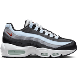 Nike Air Max 95 Recraft GS - Wolf Grey/Black/Blue Tint/Rugged Orange