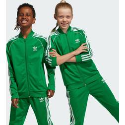 adidas Superstar Primeblue Grundschule Track Tops Green 135