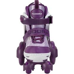 Hudora Roller Skates My First Quad Purple Size 30-33