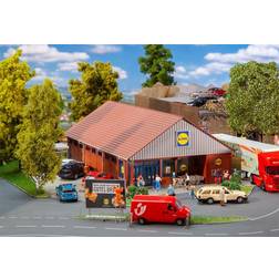 Faller Lidl Supermarket Kit 266 x 184 x 86 mm