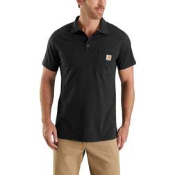 Carhartt Force Delmont Pocket Polo - Nero Dimensione