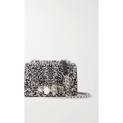 Alexander McQueen Schultertasche Jeweled Satchel Mini aus Schwarz Einheitsgröße