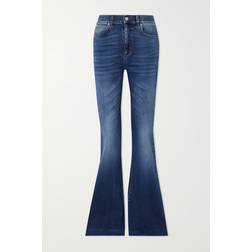 Alexander McQueen Alexander McQueen Halbhohe Bootcut-jeans Blau