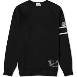 Moncler Crewneck Knit Navy Blue