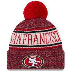 New Era NFL Sideline Bobble Winter Mütze San Francisco 49ers