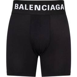 Balenciaga Cotton Boxer Briefs Schwarz