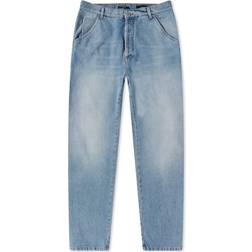 Balmain Straight-leg cotton jeans bleu_jean