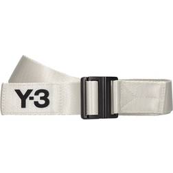 Y-3 Klassischer Logogürtel Weiß