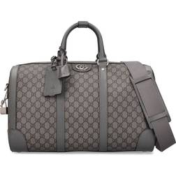 Gucci Reisetasche Aus Gg-supreme-stoff Grau 01