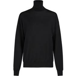 Saint Laurent Virgin wool turtleneck sweater black