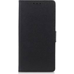 MAULUND Alcatel 1S 2019 Læder Stand Cover m. Kortholder Sort