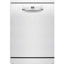 Bosch SMS2HTW02E Lavastoviglie Libera Installazione 60 cm Bianco, Acciaio inossidabile