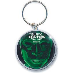 ROCK OFF Rock Off Black Eyed Peas Enamel Keychain The End - Album Cover Metal