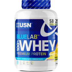 USN BlueLab Whey Protein Powder 2kg, Banana