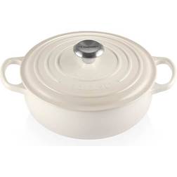 Le Creuset Signature Meringue med lock 3.4 L 24 cm