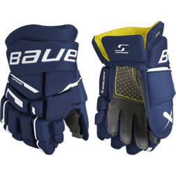 Bauer S23 Supreme M3 Glove 23/24, hockeyhandske, junior Navyblue