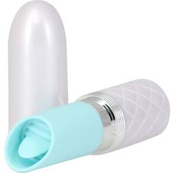 Pillow Talk Blauwe Siliconen Lusty Luxurious Flickering Massager bullet vibrator van