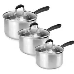 Maison & White - Cookware Set with lid 3 Parts