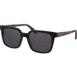 Wood Fellas Square Sunglasses - Grey