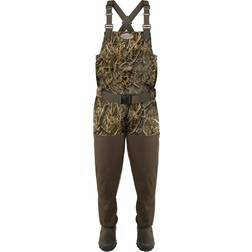 Drake Waterfowl Insulated Breathable Chest Wader with Sewn-In Liner for Men Mossy Oak Shadow Grass Habitat 13 Regular